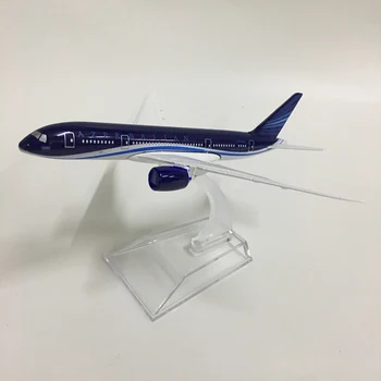 Azerbaidjan Airlines Boeing 787 16cm aliaj metal de aeronave model de copil cadou de Ziua modele plane chiristmas cadou transport gratuit