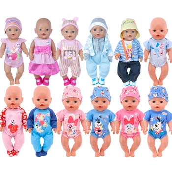 2022 Nou haine Papusa Costume se Potrivesc Pentru 43cm Baby Doll 17 Inch Renăscut Baby Doll Haine,accesorii Papusa, fete, cadou de ziua de nastere