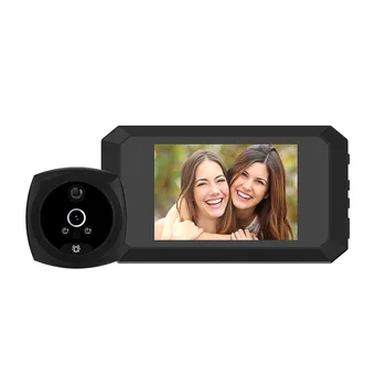 Digital LCD3.5 inch Usa Videoclip Peephole Viewer Ochi Ușa de Monitorizare aparat de Fotografiat de 135 de Grade Soneria de Detectare a Mișcării Ochilor