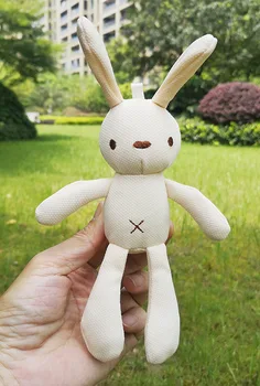 20cm de Pluș Drăguț Bunny Iepure de Jucărie Fetita Cadou Moale Kawaii Umplute Jucărie de Pluș Jucărie pentru Copii Ziua de nastere Cadou Minunat Mini Papusa Dec