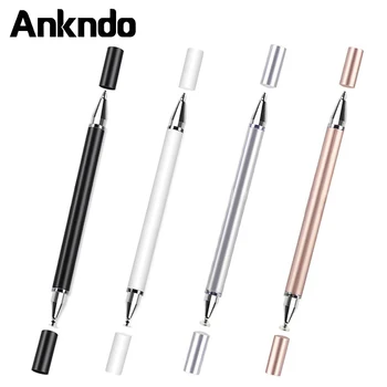 ANKNDO 2 In 1 Universal Stylus Pen Pentru Xiaomi telefon Samsung Android, Tableta de Desen Stilou Capacitiv Ecran Caneta Touch Pen