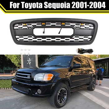 Masina Bara Fata Grătar Grila Radiator Pentru Toyota Sequoia 2001-2004 Înaltă Calitate Tapiterie Capota Mesh Cover Accesorii Auto