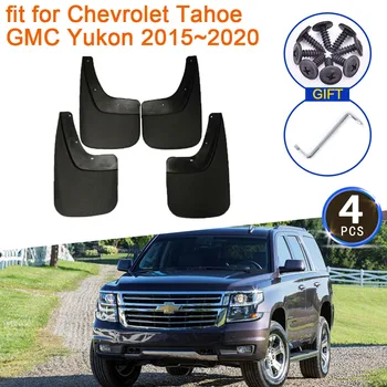 pentru Chevrolet Tahoe, GMC Yukon 2015 2016 2017 2018 2019 2020 Apărători de noroi Fata-Spate, Jante Fender Flare Mudflap Splash Accesorii