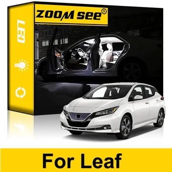 LED-uri auto de Interior Pentru Nissan Leaf ZE0 ZE1 2010-2016 2017 2018 2019 2020 2021 Lectură Dom Bec Kit Canbus Fara Eroare