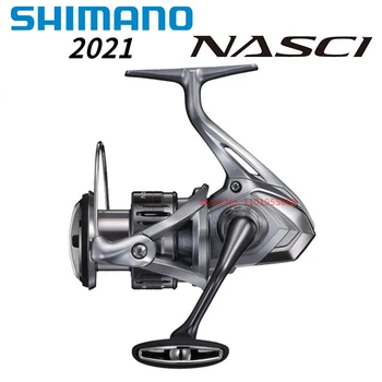 Original SHIMANO 2021 NASCI 2500HG C3000 4000XG C5000XG Spining Role de Pescuit AR-C Spool de apă Dulce cu apă Sărată de Pescuit Roata