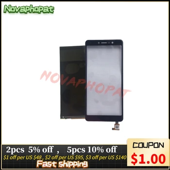 Novaphopat Display LCD Digitizer Pentru Mobil BQ BQ-5520L Mătase 5520L LCD Ecran Display Touch Screen, Senzor Panou de Sticlă + Track