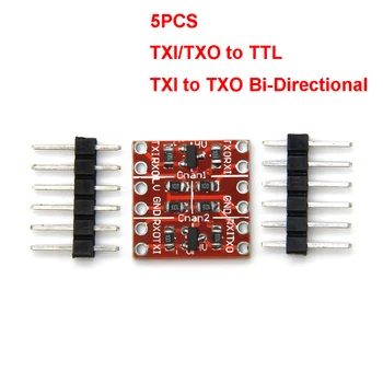 5Pcs 2 Canale de Nivel Logic Converter Modulul Bi-Directional 5V la 3.3 V