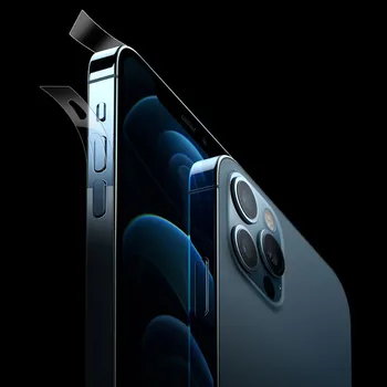 2 buc TPU Hidrogel Rim Film pentru iPhone iPhone 14 13 pro max 11Pro XR XS HD Transparent Partea de Telefon de Film de Protecție Ultra-Subțire Caz