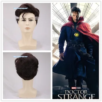 Filmul Doctor Strange peruca Neagra Comic-con peruca Cosplay Dr. Stephen Strange peruca costume Benedict Joc de Rol