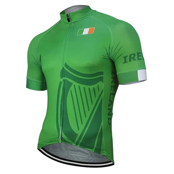 Noi 2022 Echipa Irlandei De Vara Noi Ciclism Jersey Personalizate Ciclism Purta Rutier Biciclete De Munte Cursa Topuri De Curse Îmbrăcăminte De Biciclete Jersey