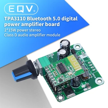 Bluetooth 4.2 TPA3110 15w+15W Digital Audio Stereo Amplificator de Putere de Bord Modulul de 12V-24V auto pentru Difuzor USB,Boxe Portabile