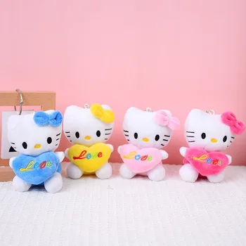 Anime Sanrio Hello Kitty Drăguț Desen Animat Star Jucării De Pluș Rucsac Decor Breloc Papusa Jucării Umplute Fete Cadouri De Vacanță