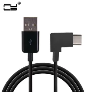 Chiar în Unghi USB 3.1 de Tip C USB-C pentru Cablu USB 2.0 de 90 de Grade Conector pentru Tabletă și Telefon Mobil 20cm/100cm/200cm/300cm