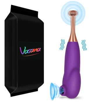 Vasana 2 In 1 Clit Sucker&15000R/ Min Înaltă Frecvență Vibratoare Pentru Femei Biberon Clitoris cu Vibrator Stimulator Sexy Jucarii Cupluri