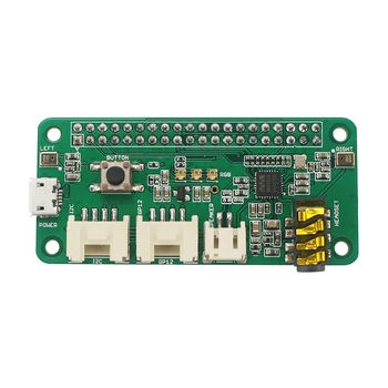 Raspberry Pi Respeaker 2-Mic PĂLĂRIE de Voce Inteligent WM8960 Codec Audio 2 Analog Microfoane Led-uri RGB pentru Pi 4B 3B+ 3B Zero