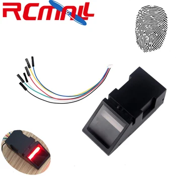 RCmall Optic Cititor de Amprente Modul Senzor pentru Arduino Mega2560 UNO R3 51 AVR STM32 Lumină Roșie O40 DC 3.8-7V FZ2904