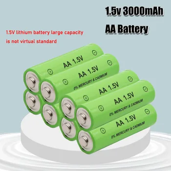 1.5 V 3000mah Baterie AA alcalină Acumulator 2100mah 1.5 V AAA Baterii pentru Lanternă reîncărcabilă Baterie