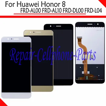 100% Nou Complet LCD + Touch Screen Digitizer Asamblare Pentru Huawei Honor 8 FRD-L19 / FRD-L09/FRD-L02 L04 L14