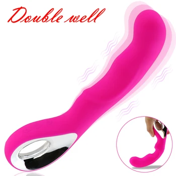 G Spot Vibrator Vibrator AV Rod Baghetă Magică Șoc Vagin USB Reîncărcabilă Femeie Masturbari Erotic Jucarii Sexuale pentru Femei