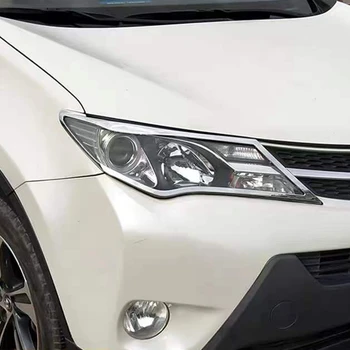ABS Cromat Pentru Toyota RAV4 RAV 4 2014 2015 2018 După-Spate, stopuri Lampa Acoperă Cadru Tapiterie Auto de Calitate Styling Paiete
