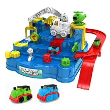 Noul Manual de utilizare Masina de Salvare Vehicule de Aventura Jucării Creier Joc de Masă Puzzle Jucarii Pista de Curse Feroviare Auto Jucarii pentru Copii, Casă de Joacă