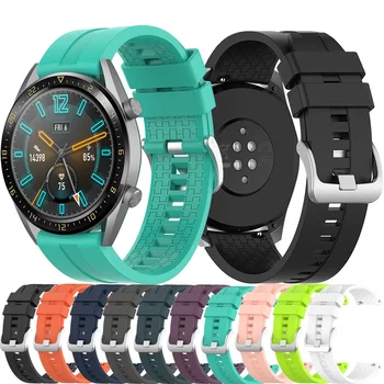 20mm 22mm curea Silicon pentru Sumsung Galaxy watch/Amazfit GTR/Active 2 Original inlocuire bratara curea pentru ceas Huawei GT2