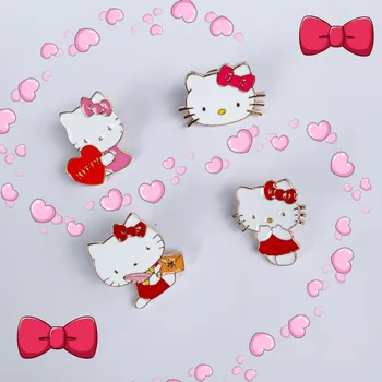Brosa Drăguț Japoneză Aliaj Picură Ulei De Desene Animate Pisica Brosa Accesorii Geanta Pin Femeie Moale Drăguț Brosa Rever Cat Pin Decor