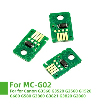 NOI Întreținere rezervor chip MC G02 MCG02 pentru Canon G3560 G3520 G2560 G1520 G680 G580 G3860 G3821 G3820 G2860 Cisternă pentru Deșeuri Cip