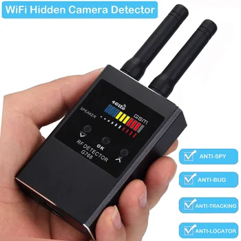 Sensibil mare Semnal RF Detector Bug Anti-spionaj Detector Wifi Camera GSM Audio Bug Finder GPS Scanare Semnal GPS Lentile de Ochelari de Scanare