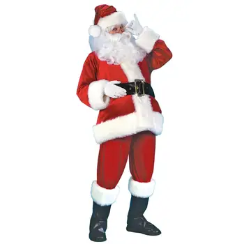 Noul Costum De Moș Crăciun Petrecere De Craciun-Joc De Rol Cosplay Deluxe Clasic Personalizat De Crăciun Moș Crăciun Cosplay Imbracaminte
