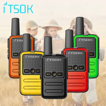 2 buc Mini Toy 1~5 Km UHF Cadou Două sensuri de Emisie-recepție 1S 2S Tableta Colorate Fuselaj Nou Copii Talki, Walki Talkie Walkie Radio