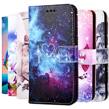 Piele Flip Portofel Caz Pentru Samsung Galaxy S22 S30 S3 S4 S5 S6 S7 Edge S8 S9 S10 Plus S21 Ultra S20 FE Plus Note3 4 5 8 9 Capacul