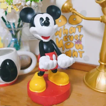 Disney Mickey Mouse Cifra Joc Consola Mânerul Suportului De Desene Animate Creative Ornamente Telefon Mobil Suport Desktop Decora Modele